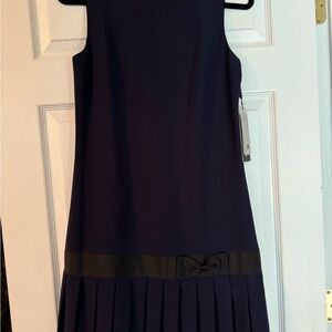 Karl Lagerfeld dress with pleats and bow